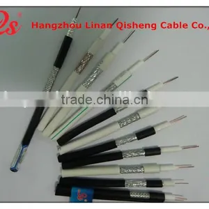 75 Ohm Coaxial Cable RG6 Low db Loss Cable and Wire for CATV Satellite System CE RoHS UL Approved Vga Cable thumbnail-4