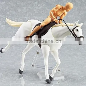 Custom Plastic Race Horse Toy OEM Plastic Animal Figurines Horse thumbnail-1
