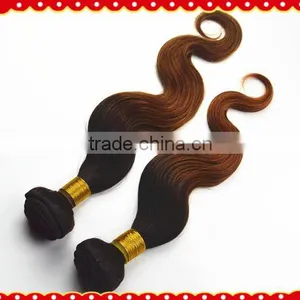 Real Hair Extensions for Cheap Black Color Could be Dye to Ombre Hair Extension thumbnail-1