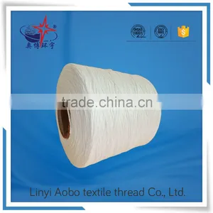 Cheap Raw White and Dyed Polyester Sewing Thread for Bag and Bale / 100% Polyester Bag Sewing Thread thumbnail-3