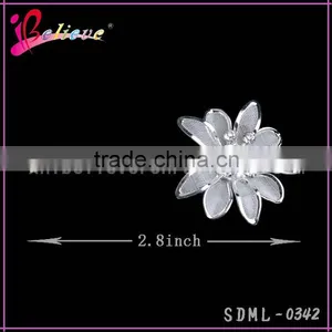 Factory Wholesale Hair Pins, Silver Flower Fancy Hair Pins,kids Hairpins Accessories thumbnail-2