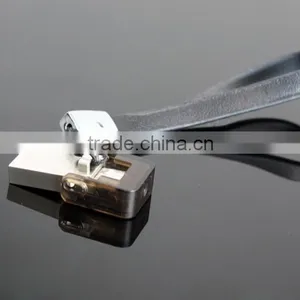 Slim Metal Otg Usb Flash Drive With Plastic Case in Silver Color thumbnail-5