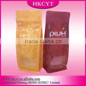 Square Bottom Plastic Bag With Zipper thumbnail-4