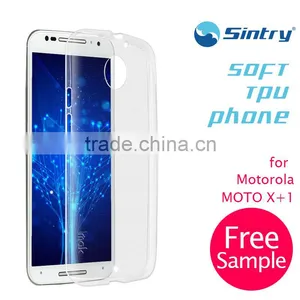 Tpu Clear Mobile Cover 0.3mm Silicone Smartphone 0.3mm Factory Bulk Phone Cases Free Sample Phone Case for Motorola MOTO X+1 thumbnail-1
