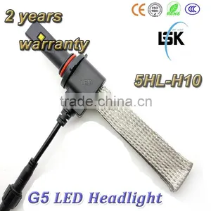 Two Years Warranty G5 2500lm Led Auto H10 Headlight Waterproof With Long Lifespan up 50,000hrs thumbnail-6