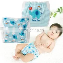 Made in Japan Products High Quality Cloth Diaper Cover Baby for Boys Elephant Pattern Nappies Wholesale for Hot Selling Item thumbnail-2