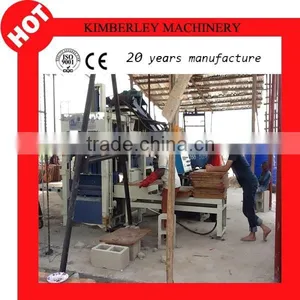 Semi-automatic Concrete QT3-20 Brick Making Machine for Sale thumbnail-4