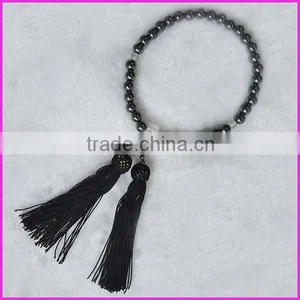 PBB002 Hematite Japanese Prayer Gemstone Rosary Beads thumbnail-1