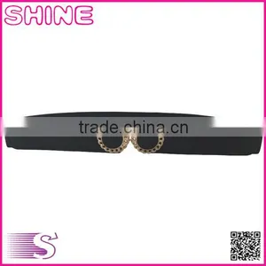 Korean Fashion Belt ,Summer Black Women's Casual Elastic Slimming Canvas Belt thumbnail-1