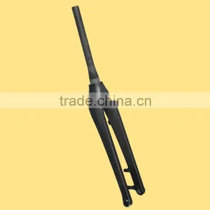 LIGHTCARBON 27.5er Full Carbon Rigid Fork Tapered Disc Brake for Carbon MTB thumbnail-1