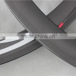 Road Bike Wheelset 38mm UD-matt Carbon Clincher Wheelset With Gray Painting 38C thumbnail-3
