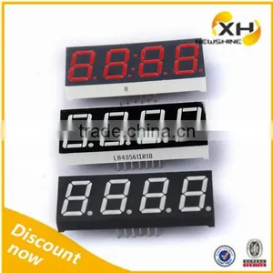 NEWSHINE Red Green Blue White FND Display 4 Digit 7 Segment LED 0.39" thumbnail-1