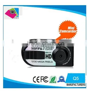 The Smallest HD 1280*720 Video Audio Recording Secret Hidden Camera Mini Q5 Camera thumbnail-1