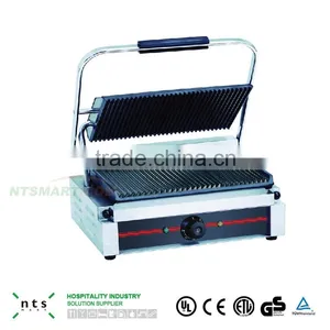 Top and Down Grooved Plate Enamel Coating Electric Contact Grill thumbnail-3