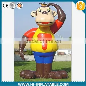 Best Selling Inflatable Monkey Cartoon for Outdoor DECORATION thumbnail-1