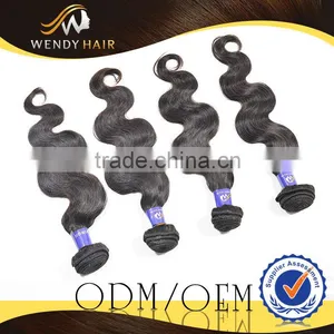 Guangzhou Gold Supplier Natural Top Selling Hair Weave Brands Malaysian thumbnail-1