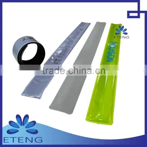 Custom Pvc Reflective Slap Wristbands thumbnail-1
