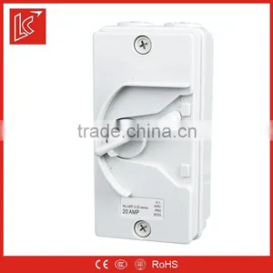 High Quality IP66 PC/ABS Weather Protected Isolating Switches, Isolator Switch 240v 1p 2p 3p 4p 63A thumbnail-3
