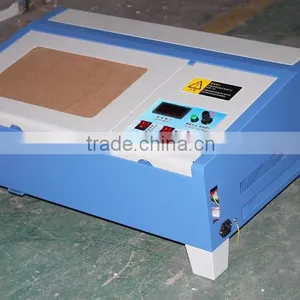 2015 New Version 40W LY 3020 CO2 Digital Laser Engraving Cutting Machine With Digital Function With Drag Chain Design thumbnail-2