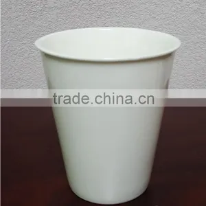 High Grade Plain White Ceramic Coffee Mug no Handle thumbnail-1