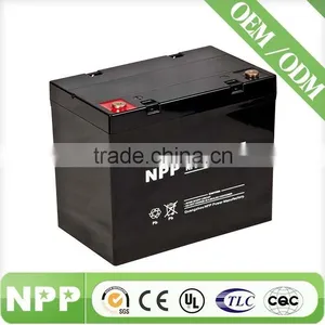 12v55ah General Lead Acid Battery for Security System thumbnail-4