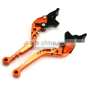 BJ-LS-009 Customized CNC Adjustable Folding Aluminum Materials Motorcycle Brake and Clutch Lever for Kawasaki Z800/E Version thumbnail-3