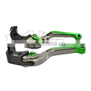 BJ-LS-001 Custom OEM CNC Aluminum Adjustable Folding Brake Clutch Lever thumbnail-4