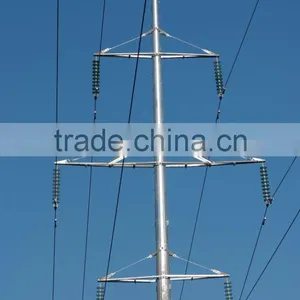400kv Electric Power Transmission Tower Pole thumbnail-3