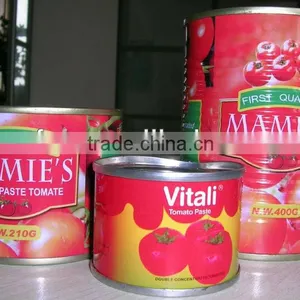 70g-4500g Tomato Paste in Tin for South African Market 28-30% thumbnail-1