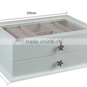 High Quality Accessories Gift Saving Wooden Box With Pull Grid Varning Custom Logo thumbnail-2