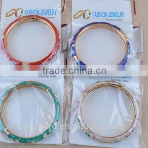 Wholesale Flower Enamel Assorted Colored Cloisonne Bracelet &Bangle thumbnail-4