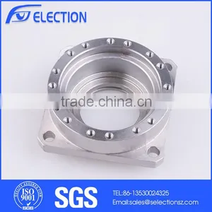 CNC Production Lines Steel Fabrication Company Silver CNC Machining Aluminium Parts thumbnail-1
