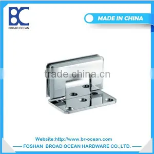 Zinc Alloy 304SS Stainless Steel Wall to Glass Bathroom Shower Hinge/90 Degree Single Shower Door Hinge(WL-8105) thumbnail-1