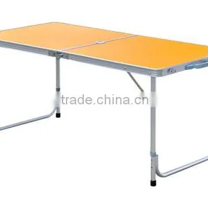 Outdoor Aluminum Rectangle Portable Folding Collapsible Table Legs thumbnail-1