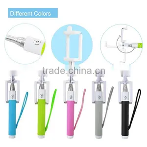 Extendable Mini Selfie Handheld Bluetooth Stick Monopod With Adjustable Phone Holder and Bluetooth Wireless Remote Shutter thumbnail-1