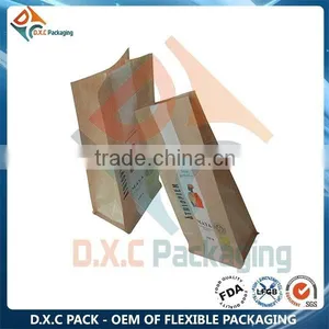Kraft Paper Clear Window Rice Packing Bag thumbnail-4