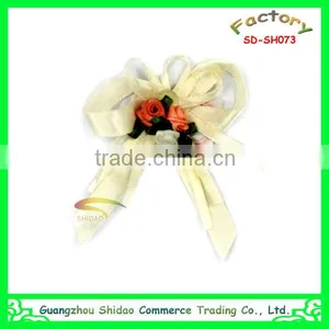 Wholesale White Ribbon Flowers Making SDSH073 thumbnail-1