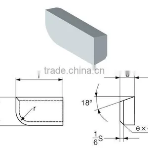 Good Welding Performance Brazed Carbide Tips thumbnail-1