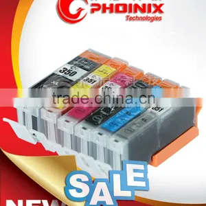 Compatible Inks PGI 350XL CLI 351XL for Canon MG5430/5530/6330/6530/7130/iP7230/MX923 thumbnail-1
