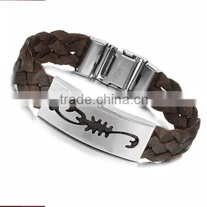 2016 Fashion Jewelry Cheap Handmade Clasps for Leather Bracelet for Small Wrists thumbnail-1