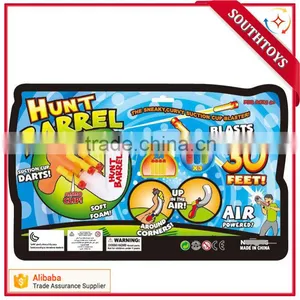 2016 New Air Soft Turning Bullet Gun With Hunt Barrel and Foam Target thumbnail-2