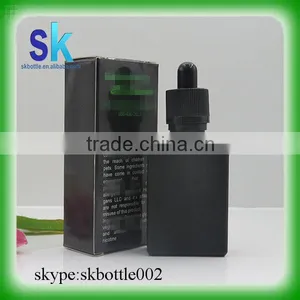 30ml Frosted Black Glass Dropper Bottle With Paper Tube Packaging thumbnail-6