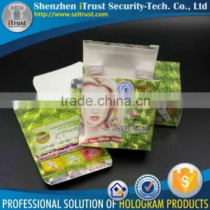 Trade Assurance Free Sample Free Design 3D Hologram Silver Paper Custom Box Printing thumbnail-3