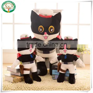 Black Cat Plush Toy Doll Cartoon Doll Children New Year Gift Birthday Gift thumbnail-1