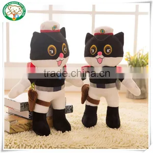 Black Cat Plush Toy Doll Cartoon Doll Children New Year Gift Birthday Gift thumbnail-2