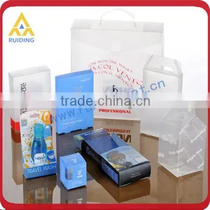 PET ,RPET,GPET,GAG,PP Folding Clear Gift Box Plastic Packaging thumbnail-3
