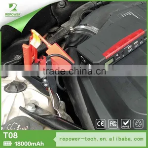 OEM Battery Ignition Starter and Auto Jump Starter With LED Flash Light Battery Charger thumbnail-5
