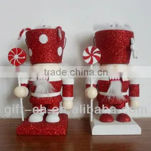 Christmas Decoration Hand Painted Wooden Nutcraker thumbnail-1