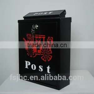 JHC-2034Ccast Iron Outdoor Lamp Post/cast Iron Lamp Posts/wall Mount Small Box thumbnail-1
