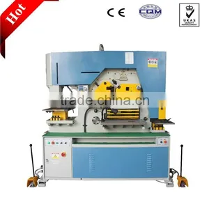 Exported to India Hydraulic Steel Worker Q35Y-20 Rounding off Corners Machine thumbnail-1